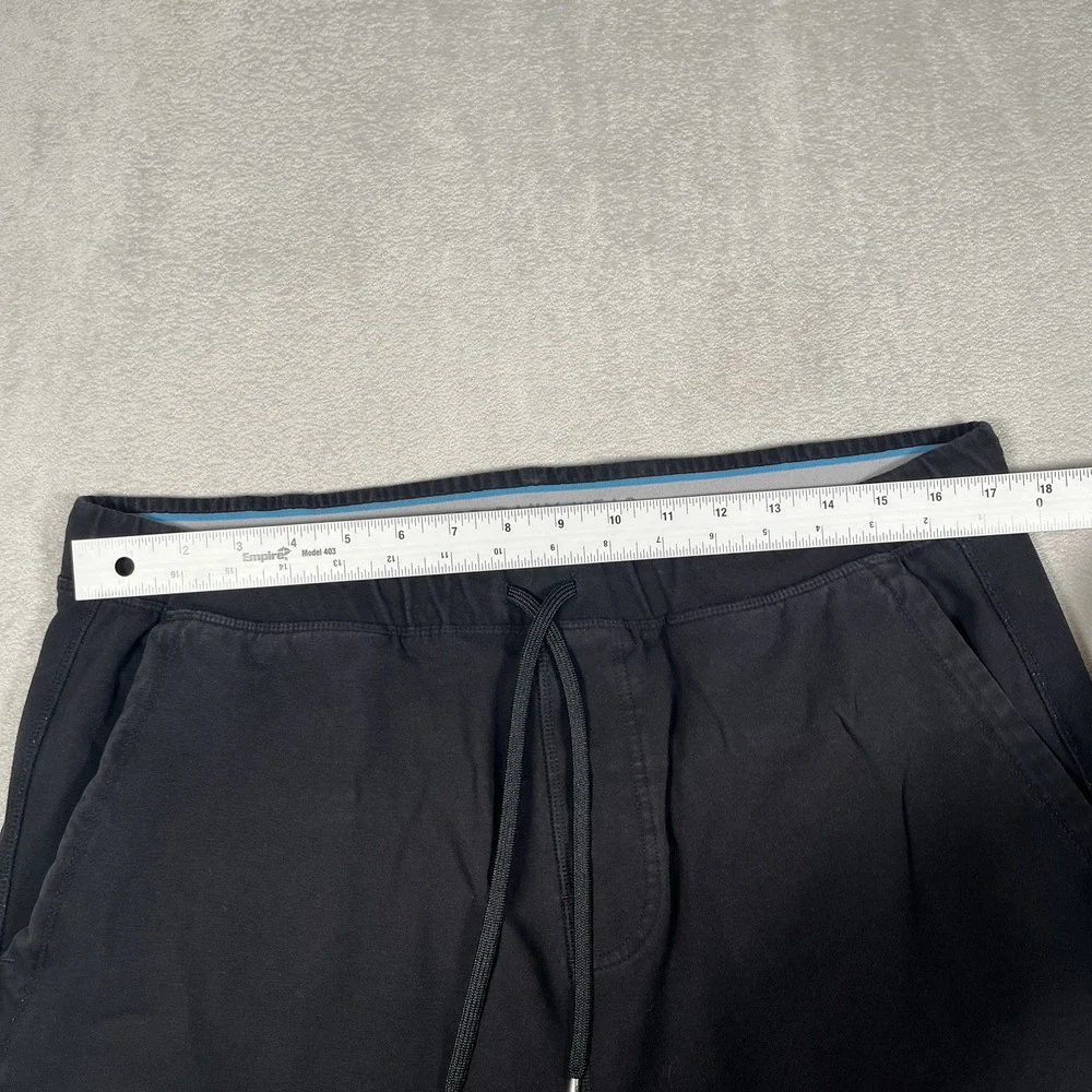 Mack Weldon Pants XL Mens Black Ace Sweatpants French Terry Lounge Joggers 31